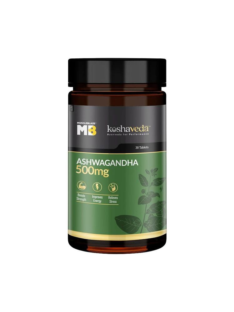 MuscleBlaze Koshaveda Ashwagandha 500mg, Ayurveda For Performance, Ayush Approved-picture-13