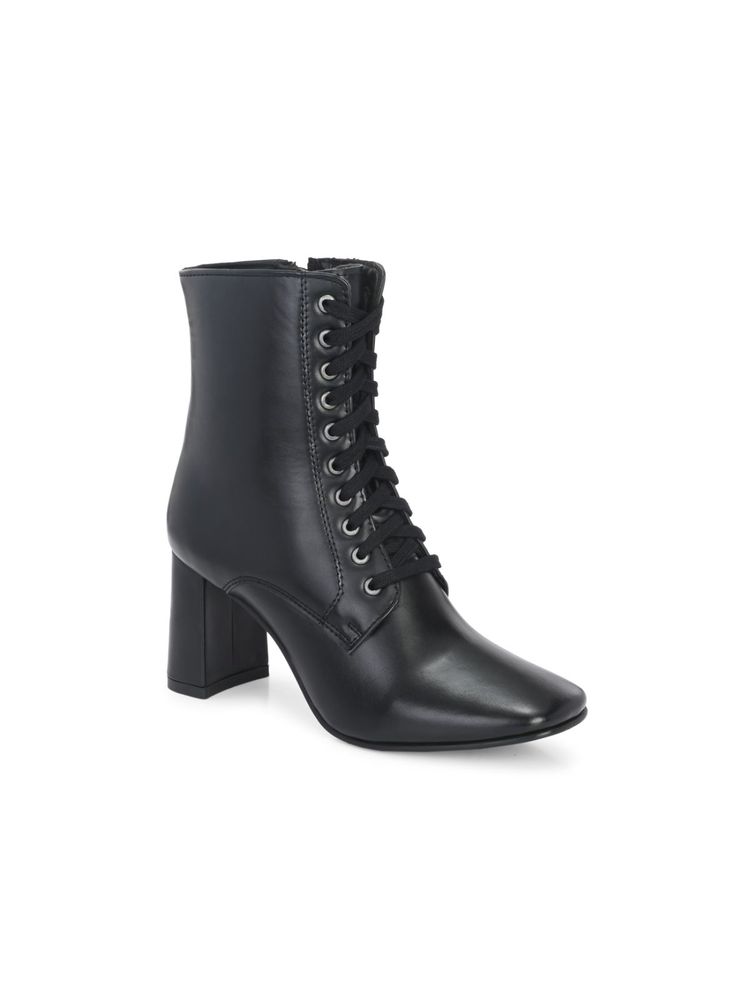 Delize Black Women High Heel Casual Boots-picture-18
