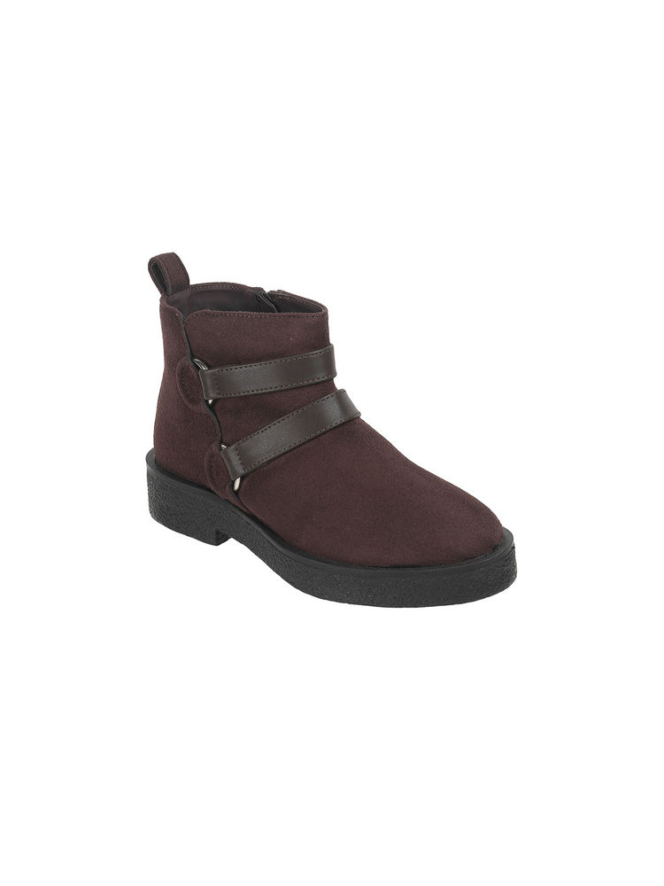 Metro Women Brown Casual Boots-image-8