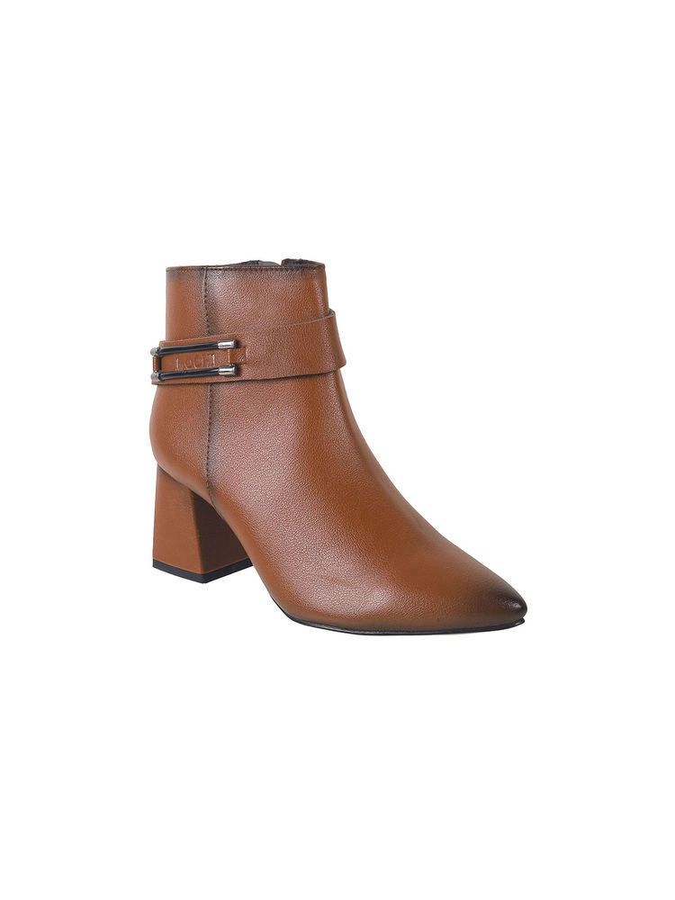 Mochi Women Tan Casual Boots-picture-17