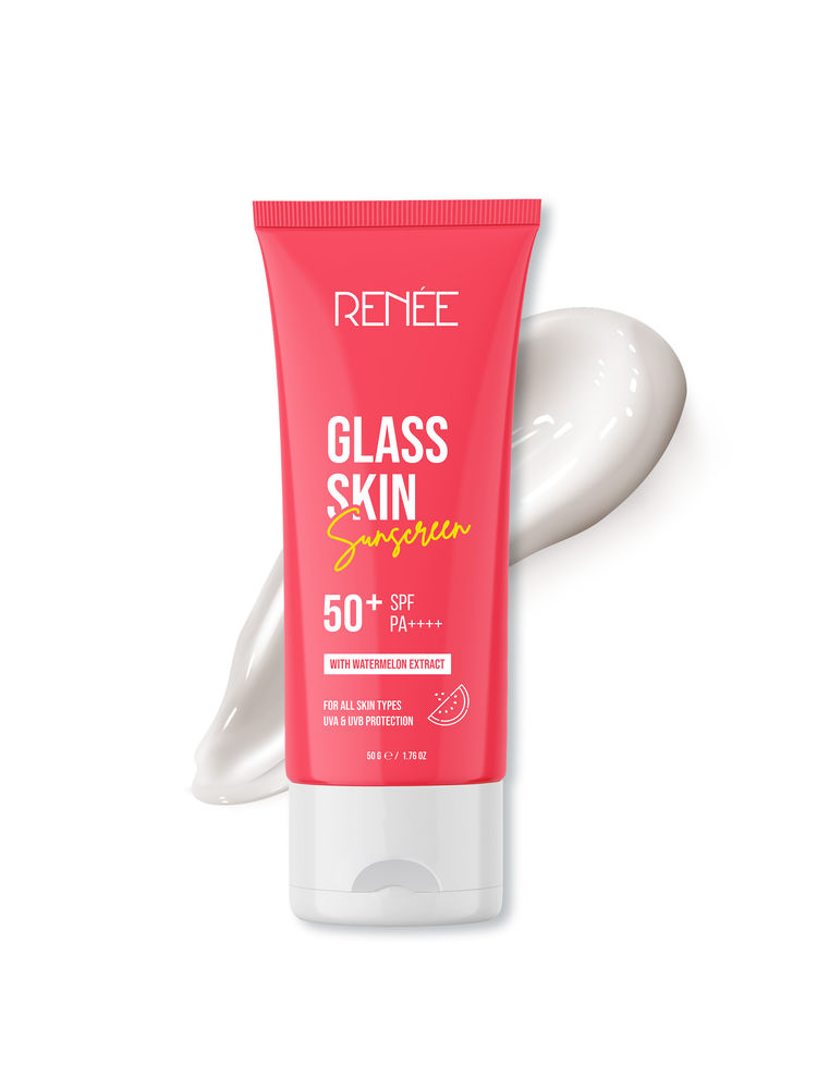 RENEE Glass Skin Gel Sunscreen with SPF 50+, Lightweight, Hydrating & Non-Sticky, Zero White Cast-image-33
