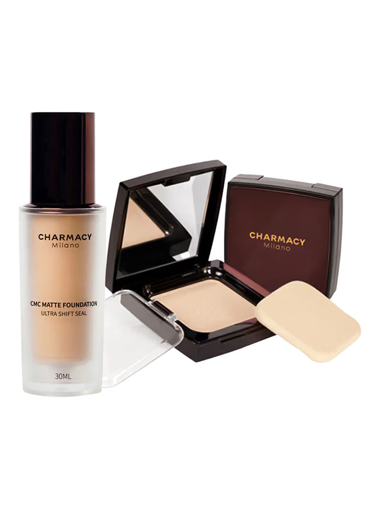 Charmacy Milano Foundation 02 + HD Cover Compact - 01 Combo-image-49