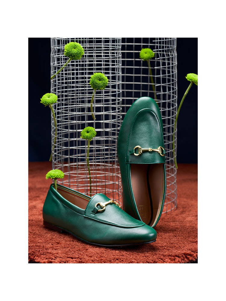 Heel Your Sole Koi Green Loafers-picture-14