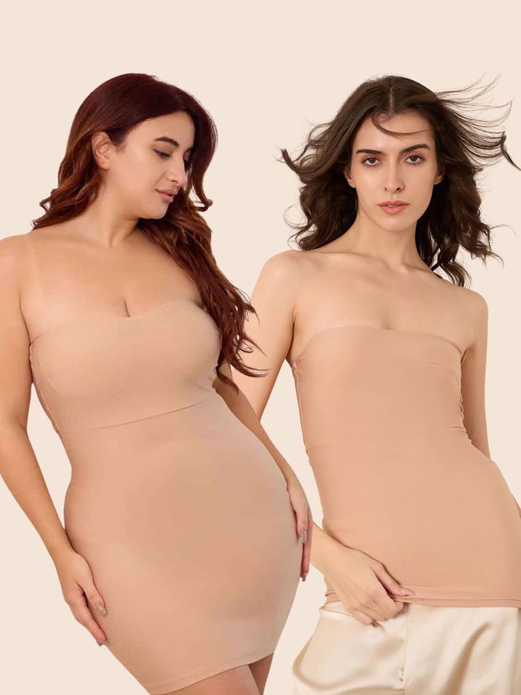 The Active Story Nude Shaping Bundle- Strapless Duo (Pack of 2)-image-1