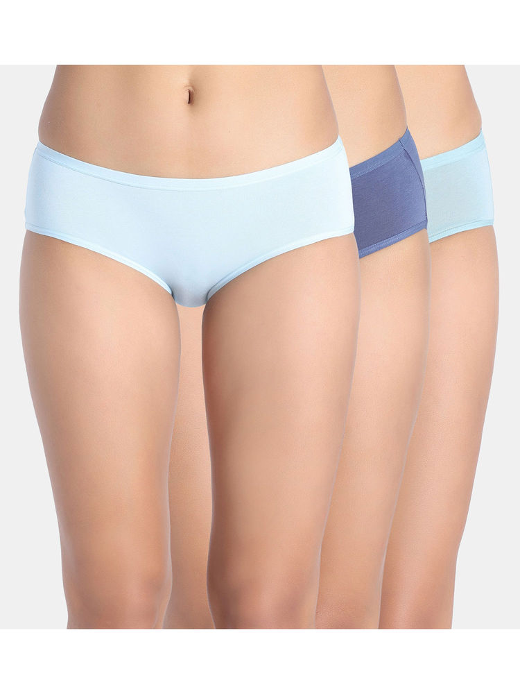 Zivame Low Rise Full Coverage Hipster Panty Multi-Color (Pack of 3)-picture-14