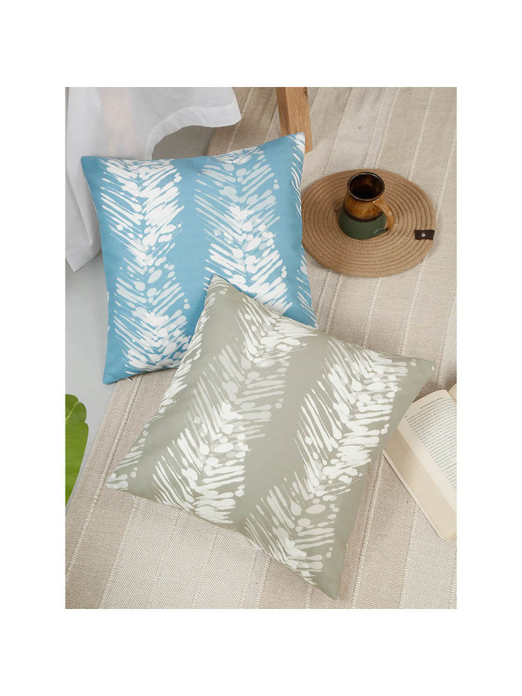 Rosara Home Abstract Square Cushion Covers (Set Of 2)-picture-21