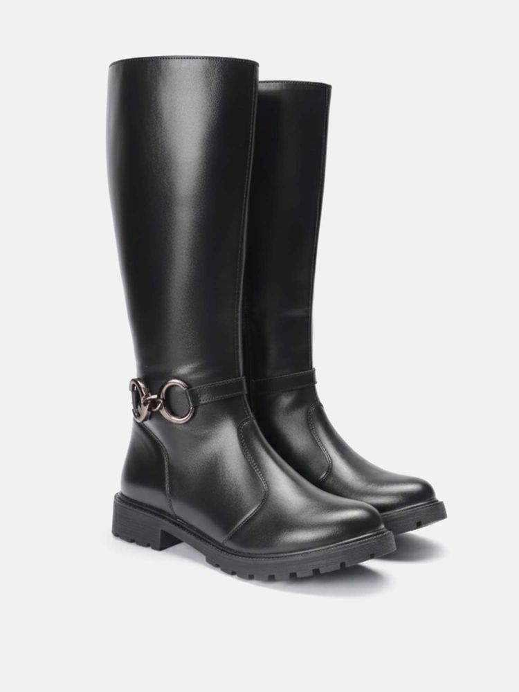 Zori World Clyde - Zip Up Black Casual Boots-picture-24