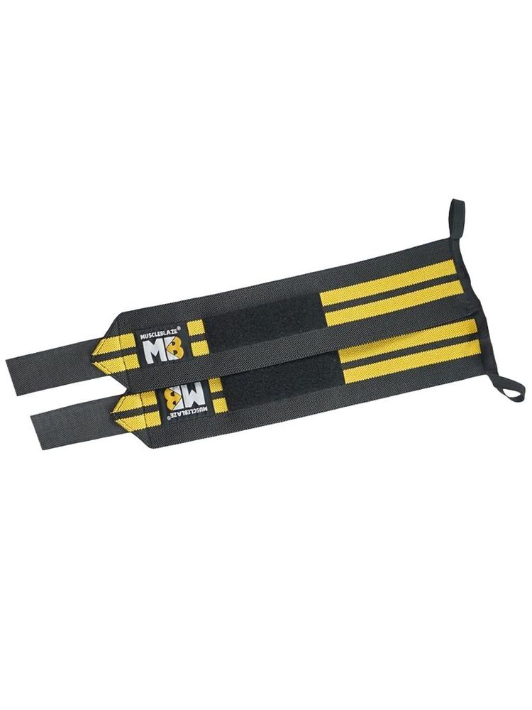 MuscleBlaze Free Size Wrist Support - Black