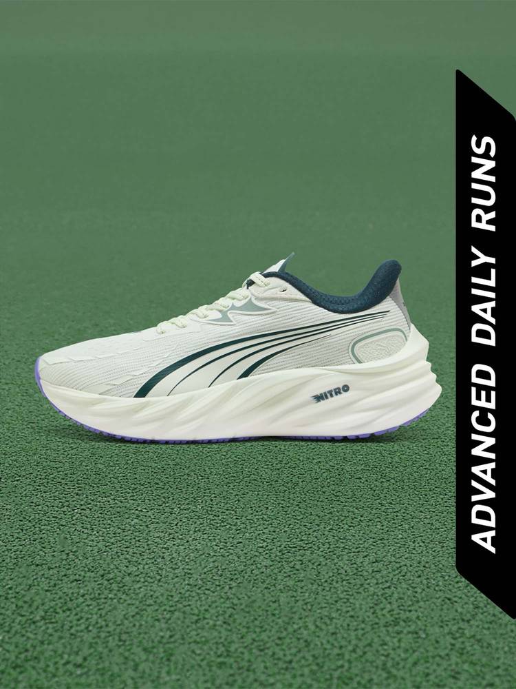 Puma Women Green Velocity NITRO 4 Running Shoes