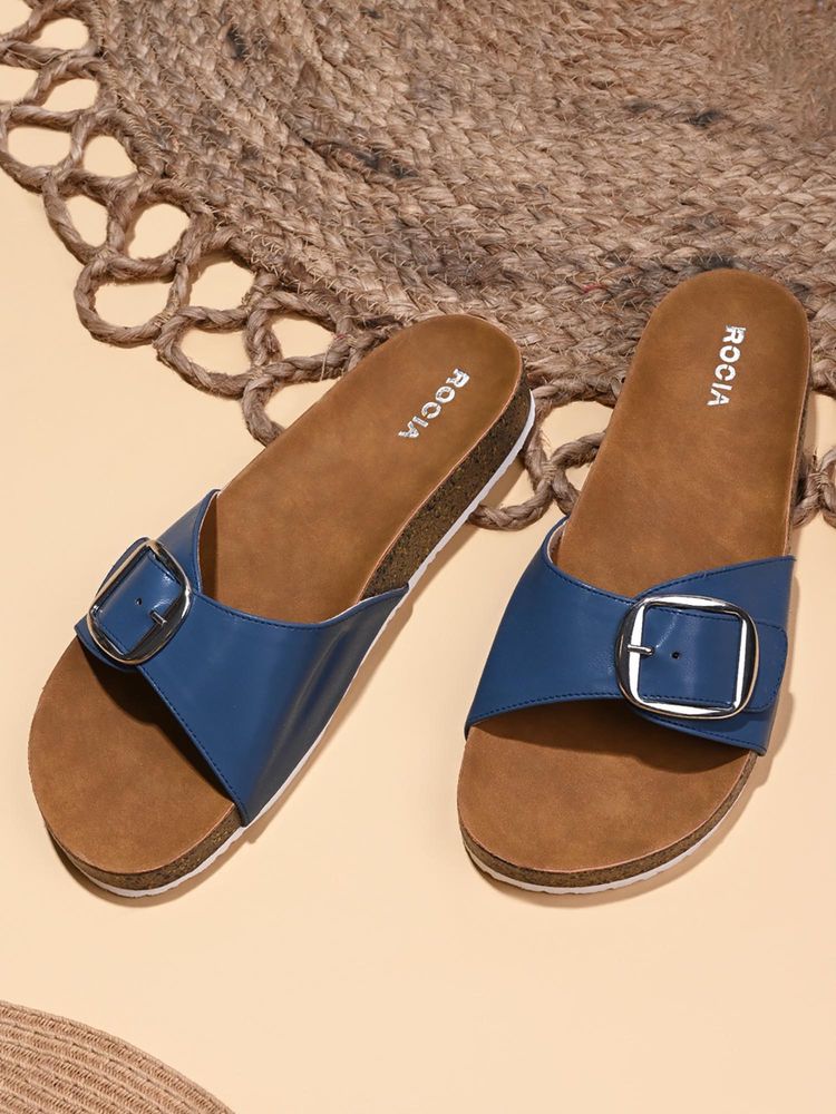 ROCIA By Regal Ash Blue Women Casual Sandals-image-32