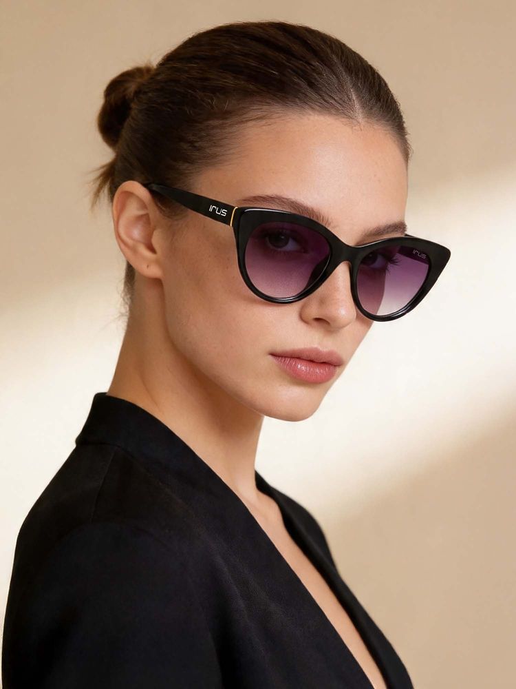 IRUS Women Full UV Protected Grey Lens Sunglasses - IRS1216C1SG-image-25