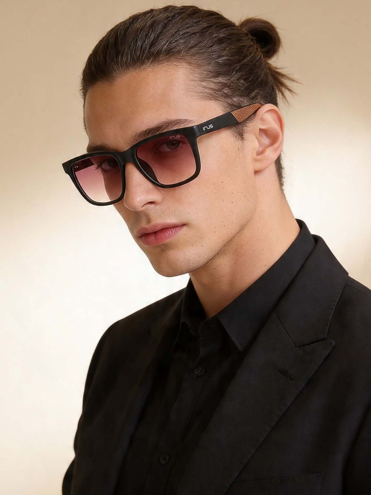 IRUS Unisex Full UV Protected Brown Lens Sunglasses - IRS1221C2SG-picture-11