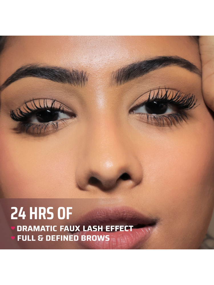 La Mior What The Lash! Mascara & Flexilift Brow Gel Duo - Ultra Black-picture-26