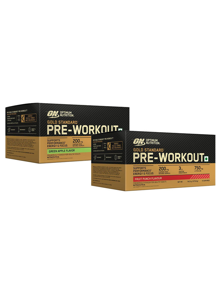 Optimum Nutrition Pre Workout Greenapple and ON Pre Workout Fruit Punch-image-35