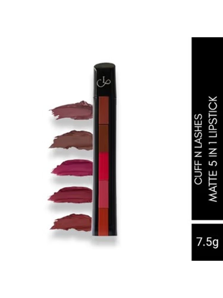 CUFFS N LASHES Penta 5 In 1 Matte Lipstick