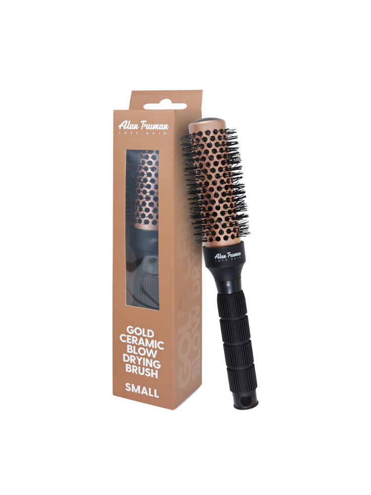 Alan Truman Gold Ceramic Blow-drying Brush - Small (32mm)-picture-14