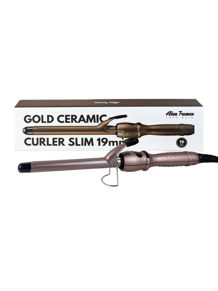 Alan Truman Gold Ceramic Curler - 19mm-picture-11