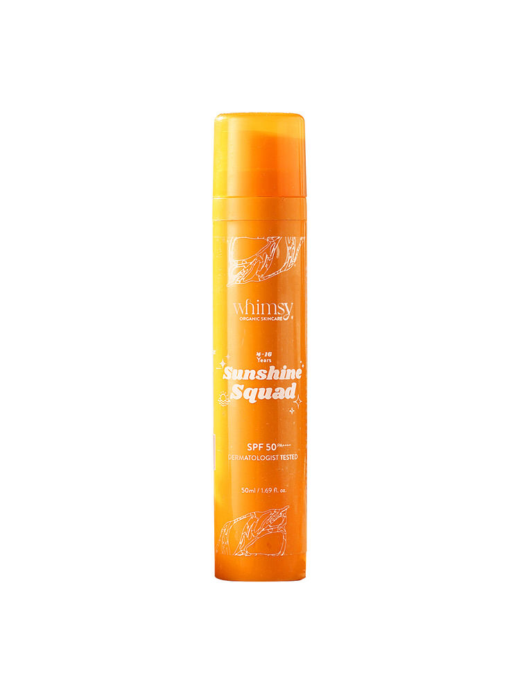 Whimsy Beauty Sunshine Squad SPF 50++++ Sunscreen For Kids Girls And Preteens