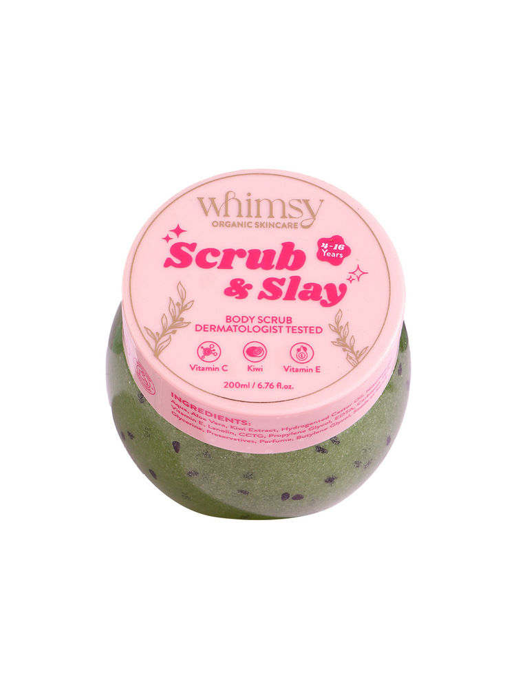 Whimsy Beauty Scrub & Slay Body Scrub For Kids - Kiwi & Vitamins-image-38