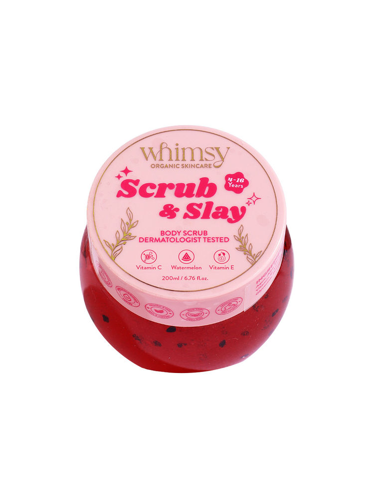 Whimsy Beauty Scrub & Slay Body Scrub For Kids - Watermelon & Vitamins-image-31