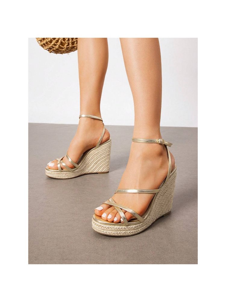 IRUSSH Gilded Strap Wedges-picture-2