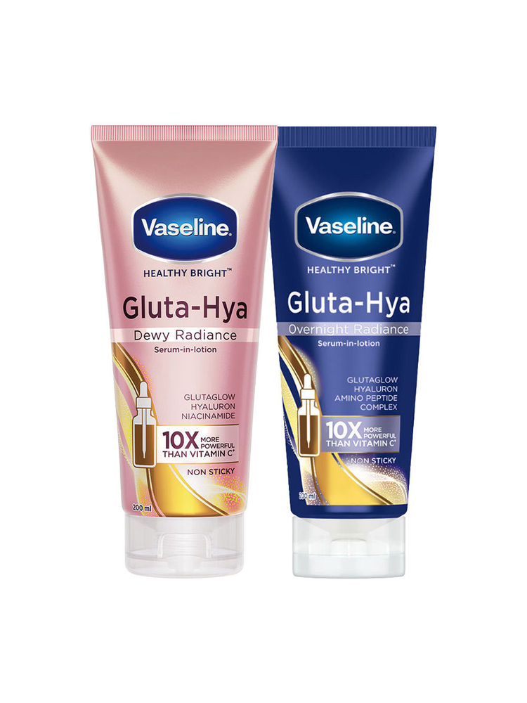 Vaseline Gluta-Hya Dewy Radiance & Overnight Radiance Combo