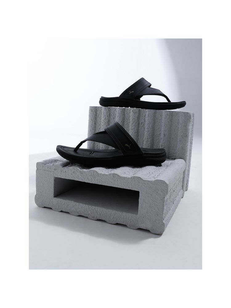 Puma Softride Sunny Lux Womens Black Flipflops-picture-22
