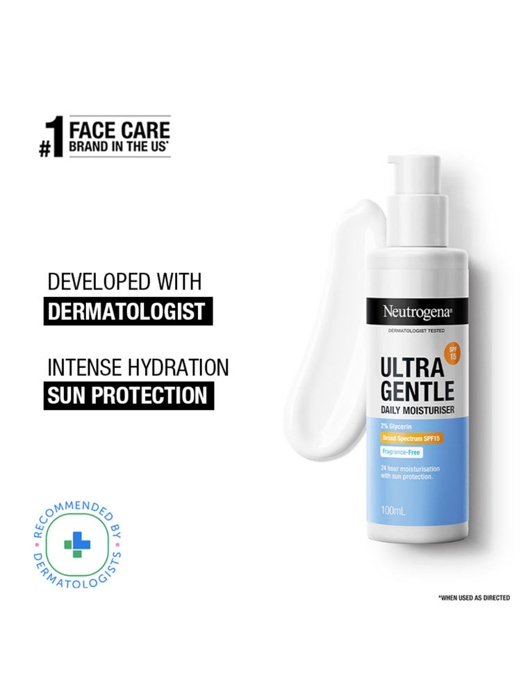 Neutrogena Ultra Gentle Daily Face Moisturizer With SPF 15-picture-20