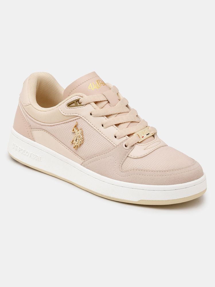 U.S. POLO ASSN. Nude Pu Round Toe Sneakers-picture-21