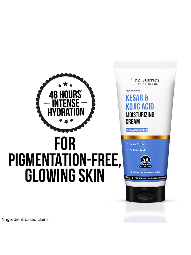 Dr. Sheth's Kesar & Kojic Acid Moisturizing Cream-image-49