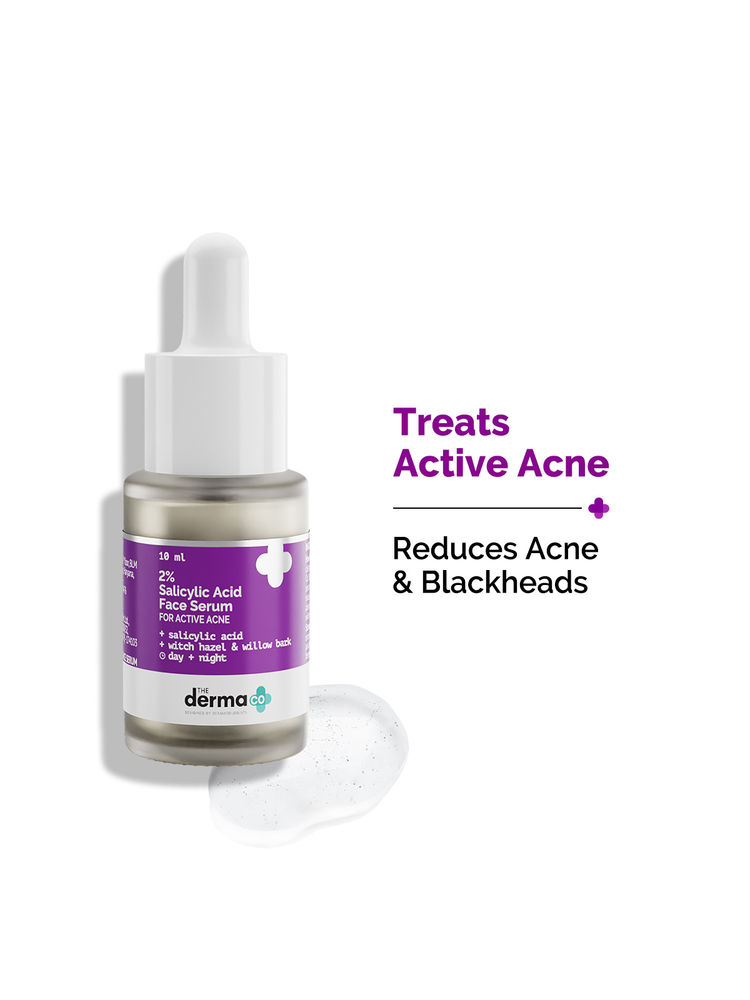 The Derma Co 2% Salicylic Acid Serum With Witch Hazel & Willow Bark For Active Acne Day+Night-image-32