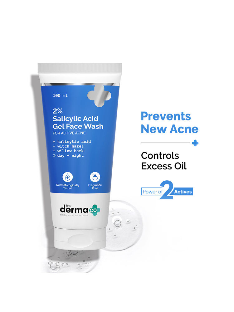 The Derma Co 2% Salicylic Acid Gel Face Wash for Oily Skin with Salicylic Acid & Witch Hazel-picture-25