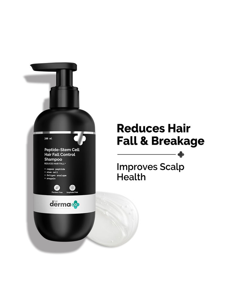 The Derma Co Peptide- Stem Cell Hair Fall Control Shampoo Reduces Hair Fall & Improves Scalp Health-picture-23