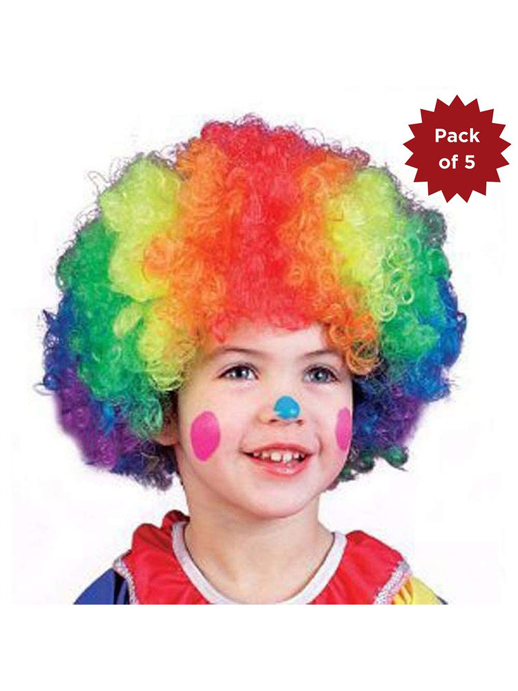eCraftIndia Malinga Style Colourful Hair Holi Cap (Pack Of 5)-picture-11