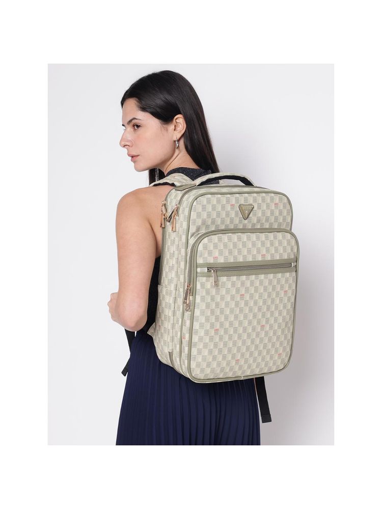 guess fashion Guess Green Printed G Wave Backpack-picture-25