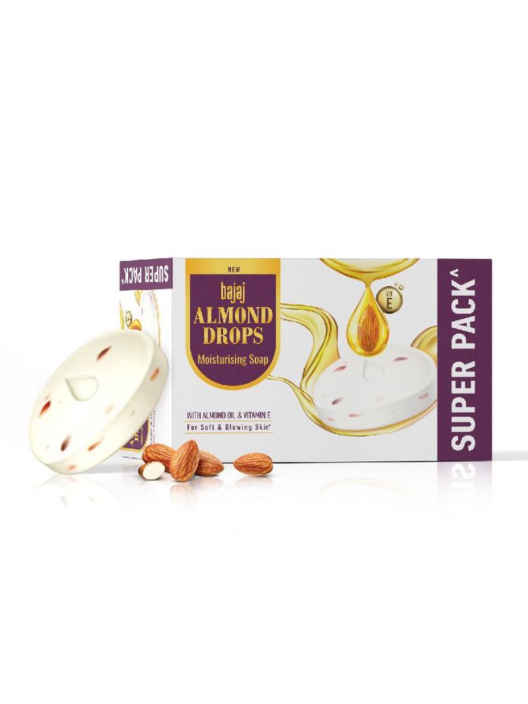 Bajaj Almond Drops Moisturizing Soap - Pack Of 5-picture-22