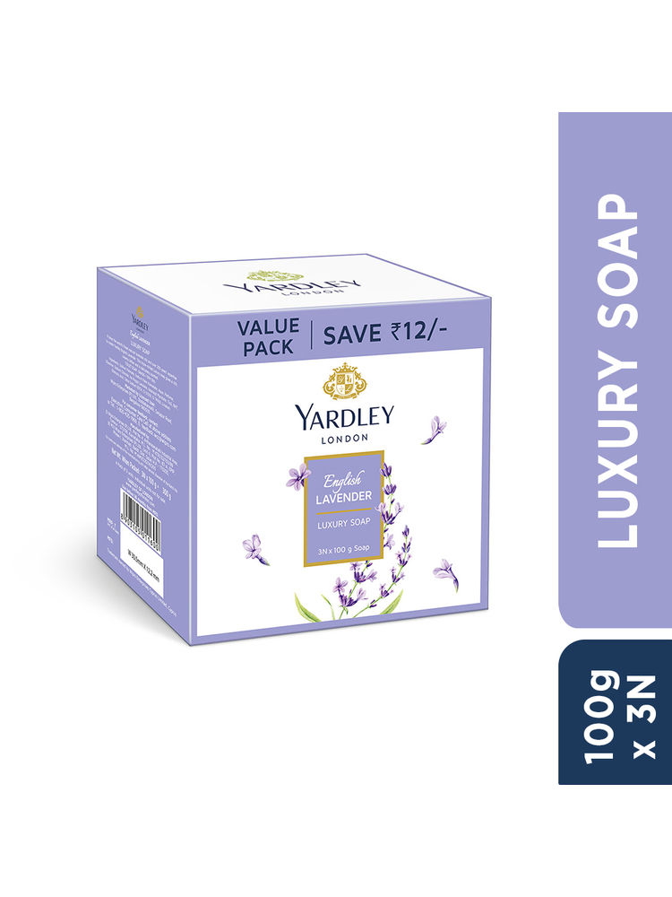 Yardley London English Lavender Soap For Women- (Pack Of 3) Save RS.30-picture-23