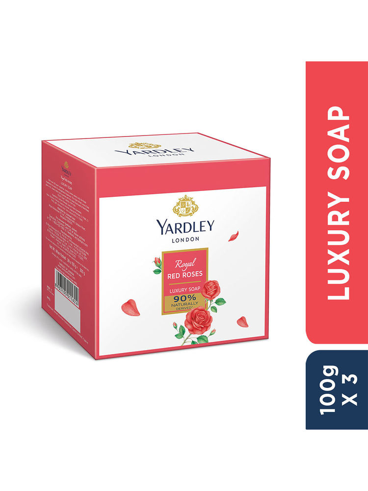 Yardley London Royal Red Roses Soap (Pack of 3)-image-14