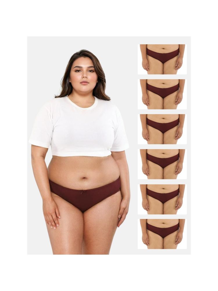 Adira BrZee Bikini Panty Maroon-picture-38