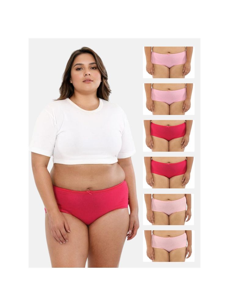 Adira BrZee Plus Size Hipster Panty Pink Peach-picture-11