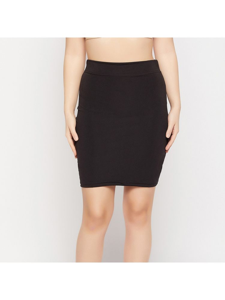 Secrets By ZeroKaata Women Seamless Black Skirt Shapewear-picture-13