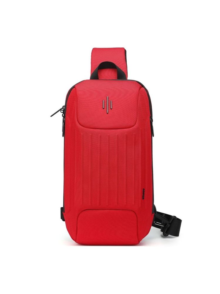 Ozuko Unisex SECURELINK Range Red One Size Sling Bag-image-20