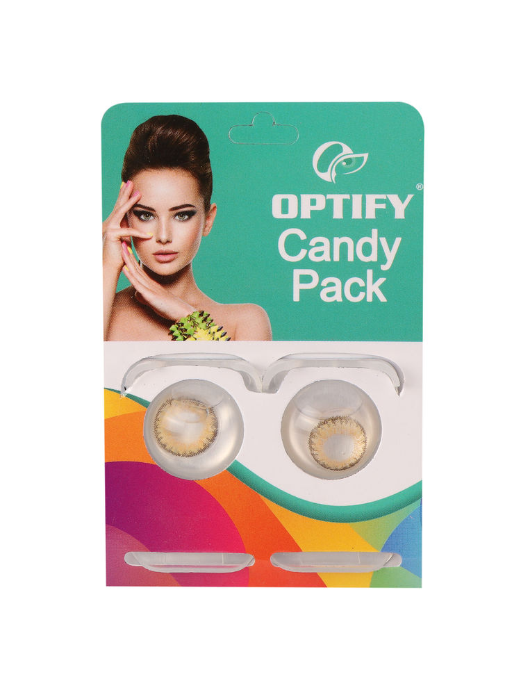 Optify Candy Pack Colored Contact Lenses Zero Power - Pure Hazel-picture-13