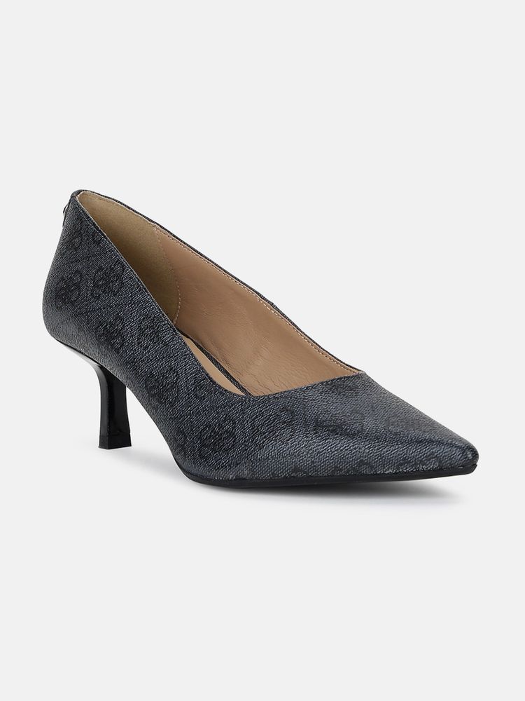 Guess Women Black Kitten Heels-image-25