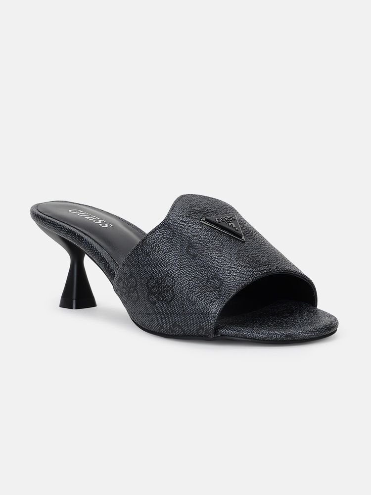 Guess Women Black Kitten Heels-image-19