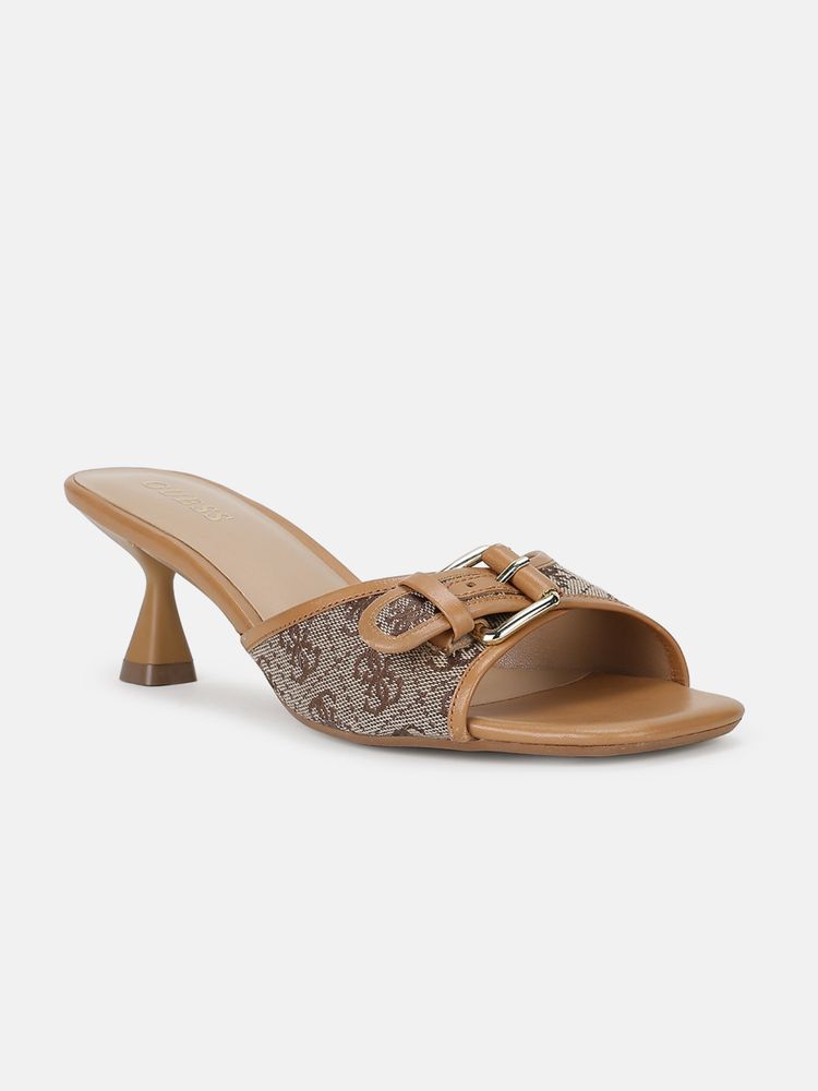 Guess Women Beige Kitten Heels-image-39