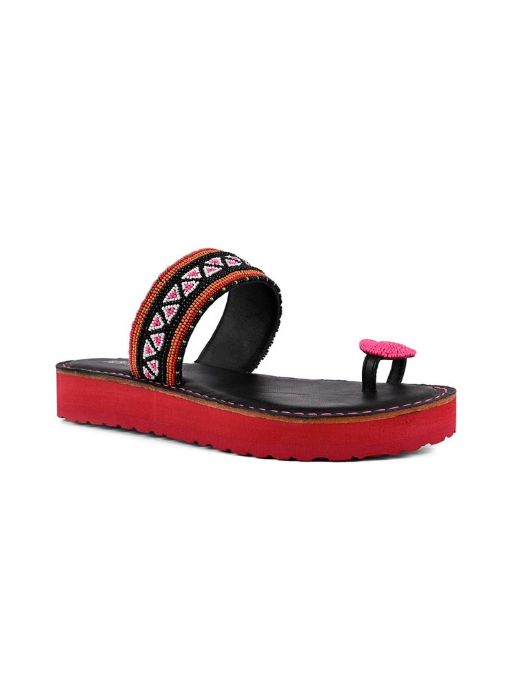 Vanilla Moon Women Vee Sandals - Red-image-42