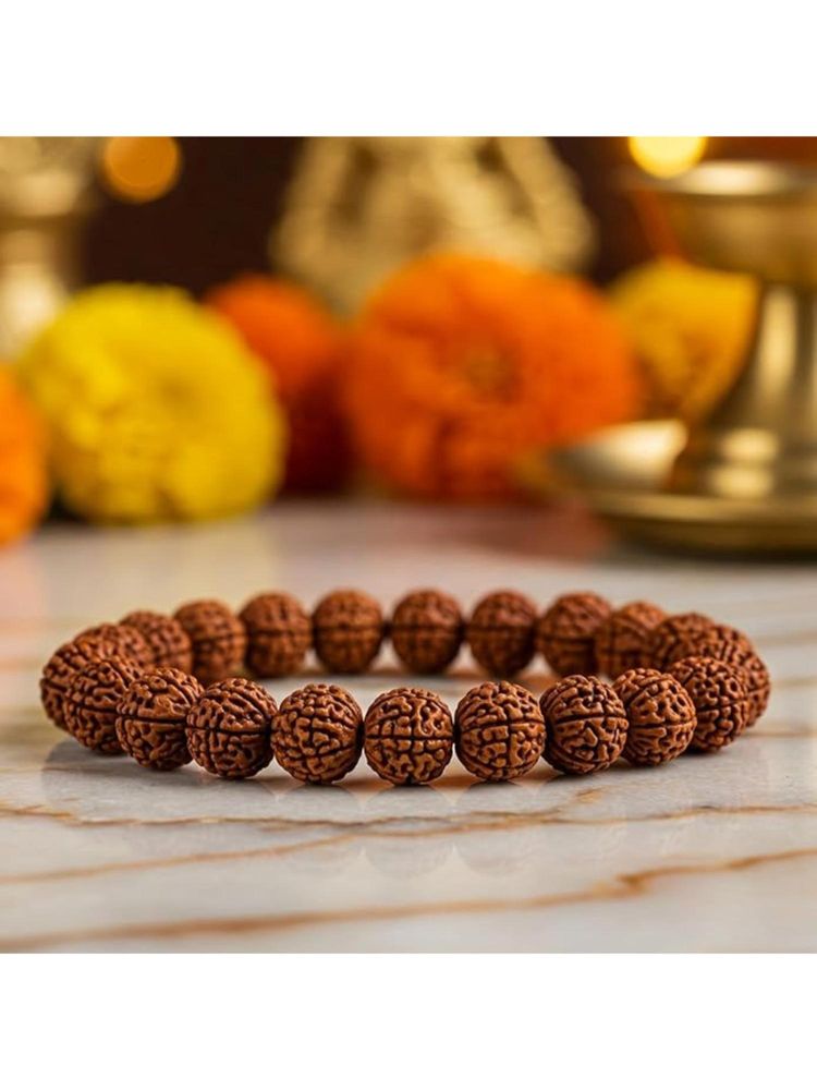 Gahan 5 Mukhi Rudraksha Bracelet-picture-21