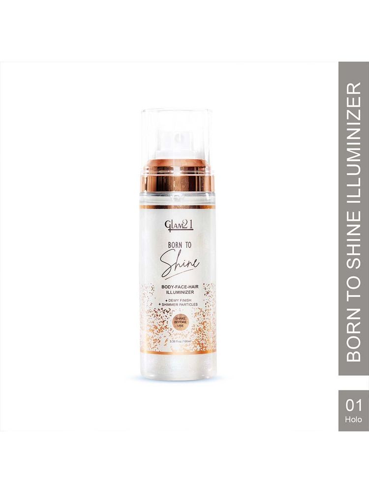 GLAM21 Born To Shine Three-In-One Illuminioser Spray With Dewy Finish-picture-11