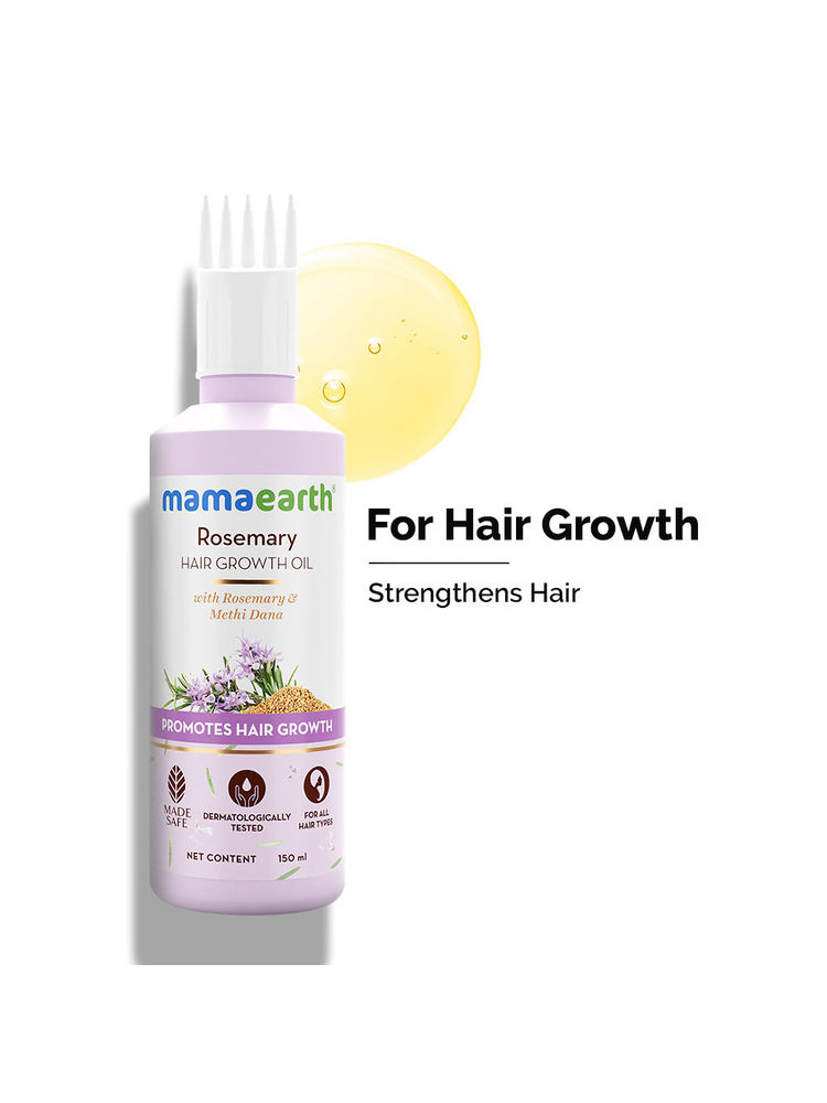 Mamaearth Rosemary Hair Growth Oil With Rosemary & Methi Dana